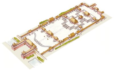 Città Proibita, Pechino (dettaglio) da Fernando Aznar Cenamor